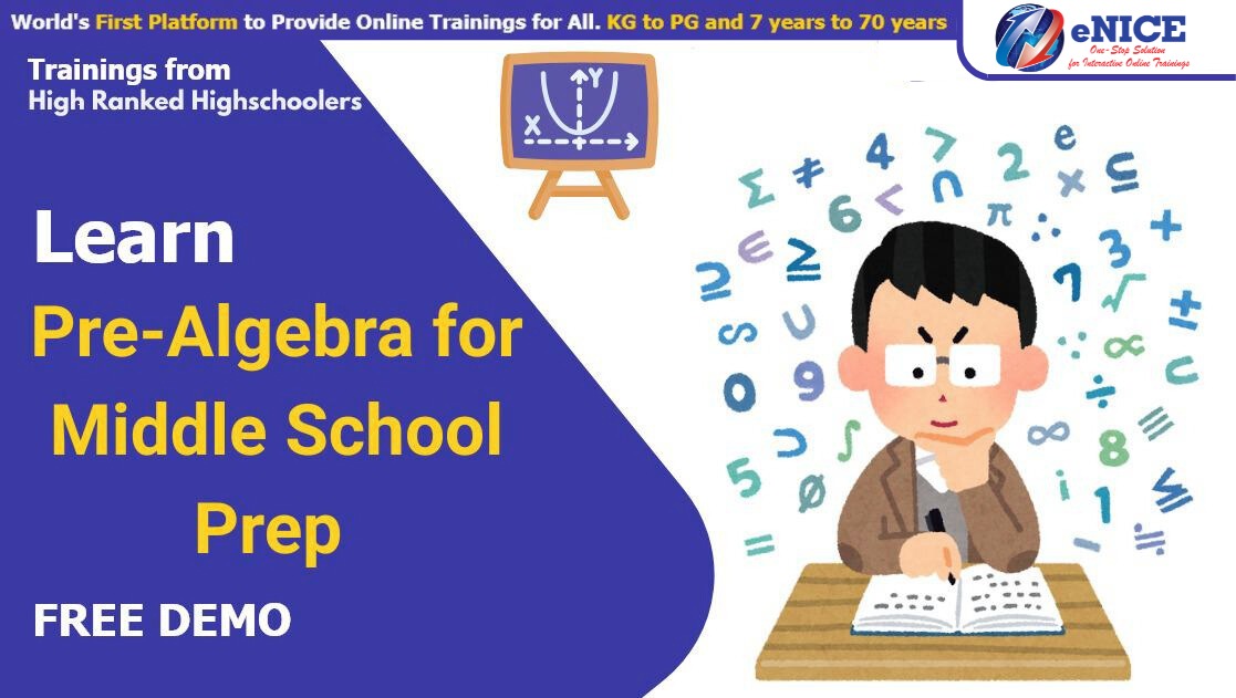 eNICE Pre-Algebra for Middle School Preparation